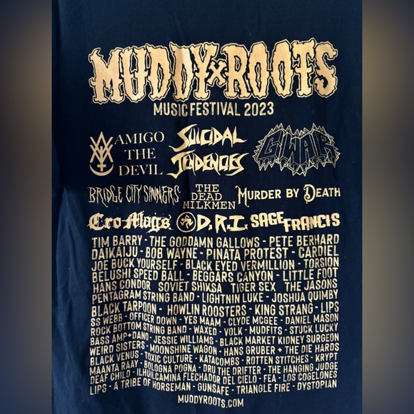 Muddy Roots 2023 T-Shirt - Picture 4 of 4